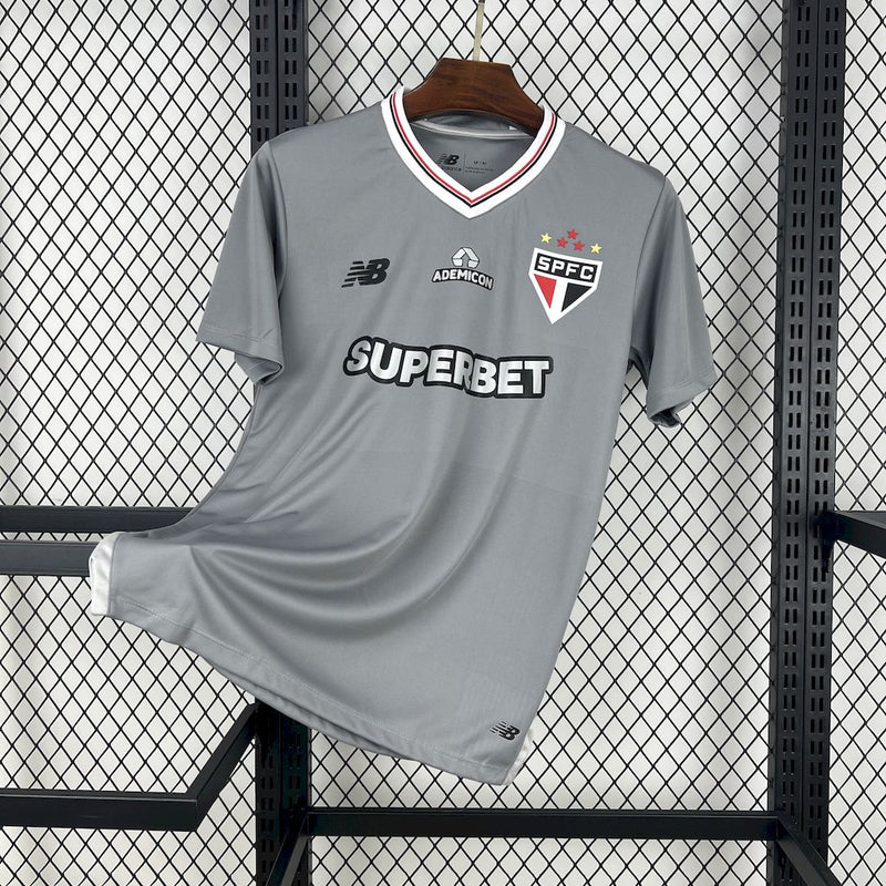 CAMISOLA SÃO PAULO 25/26 CINZA GOLEIRO