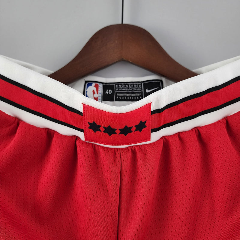 CALÇÃO CHICAGO BULLS RED NBA