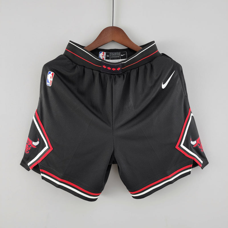 CALÇÃO CHICAGO BULLS BLACK NBA