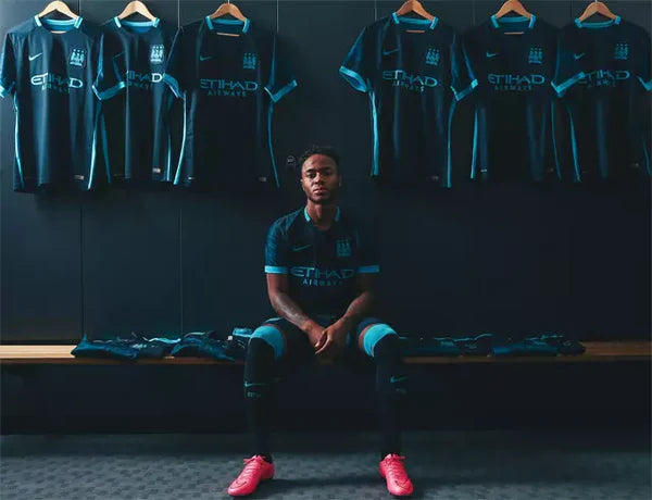 CAMISOLA RETRÔ MANCHESTER CITY II 15/16