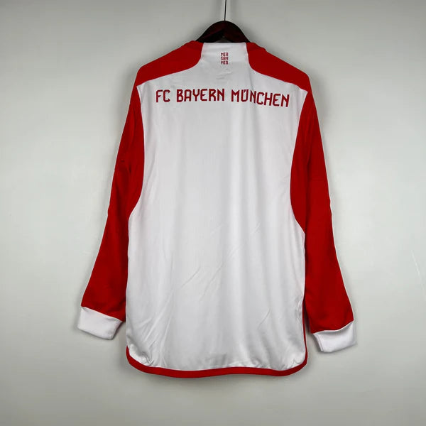 CAMISOLA RETRÔ BAYERN  MUNICH 23/24 MANGA COMPRIDA