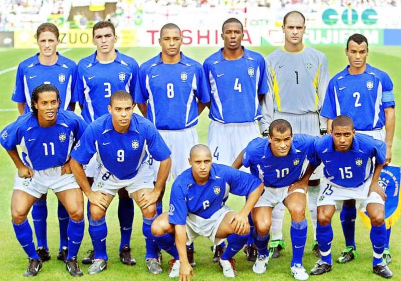 CAMISOLA RETRÔ BRASIL 2002