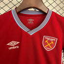 KIT INFANTIL DO WEST HUM 25/26 VERMELHO