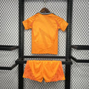 KIT INFANTIL DO REAL MADRID 25/26 LARANJA