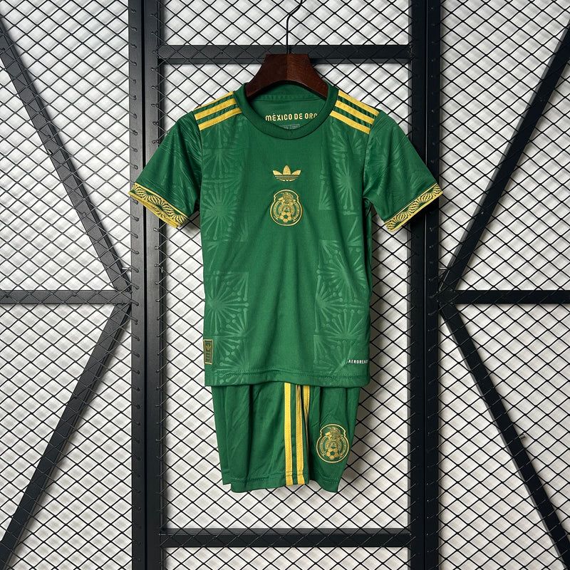 KIT INFANTIL DO MEXICO 25/26 VERDE
