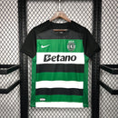CAMISOLA SPORTING 24/25 VERDE E PRETO