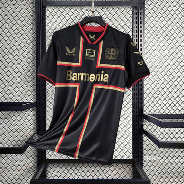 CAMISOLA BAYER LEVERKUSEN  24/25 PRETA