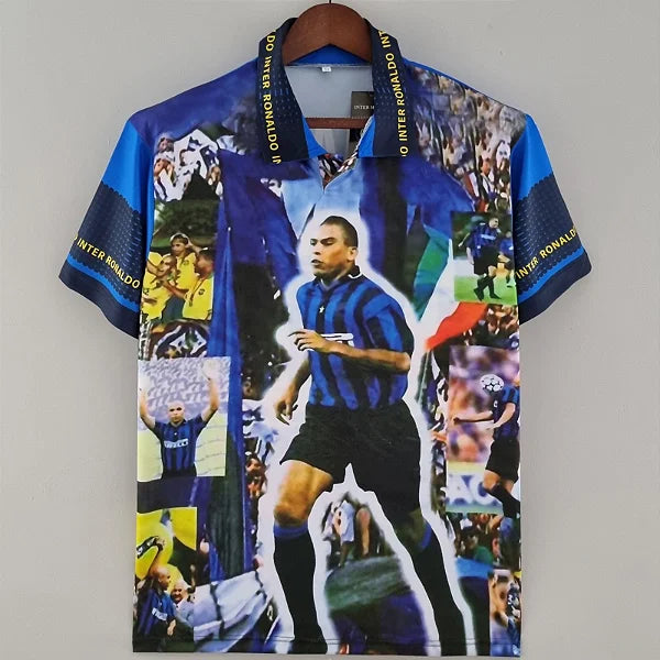 CAMISOLA RETRÔ INTER DE MILAN RONALDO 97/98