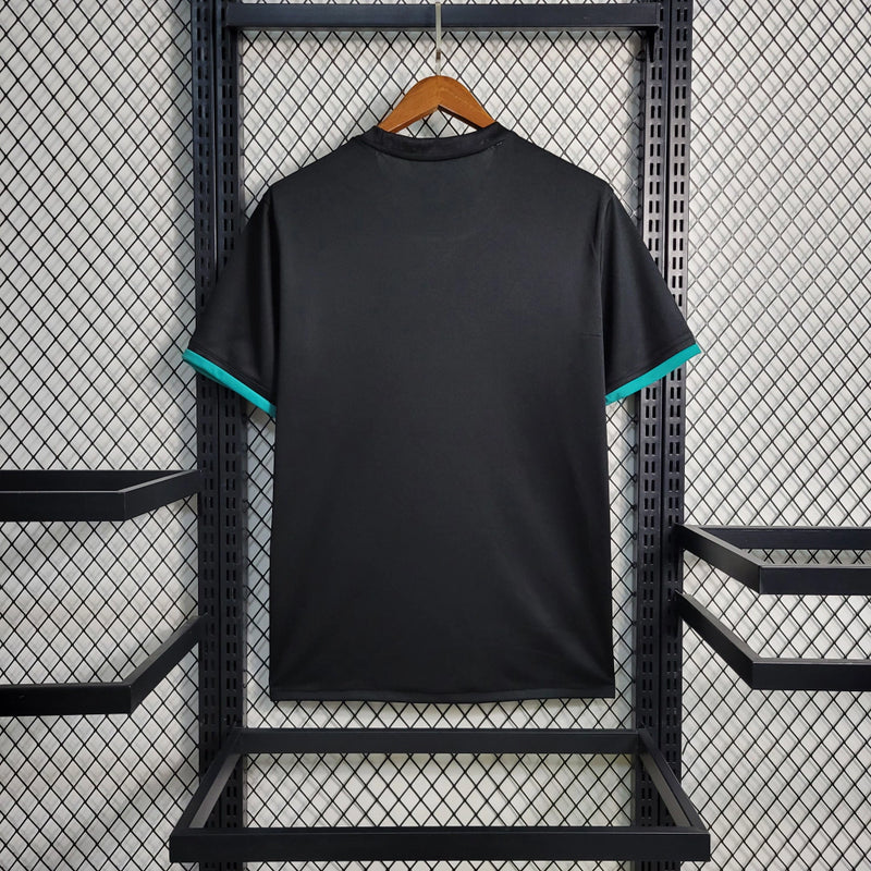 CAMISOLA RETRÔ REAL MADRI III COM PATCH 17/18