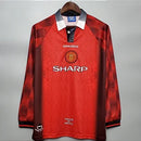 CAMISOLA RETRÔ MANCHESTER UNITED 1996 MANGA COMPRIDA