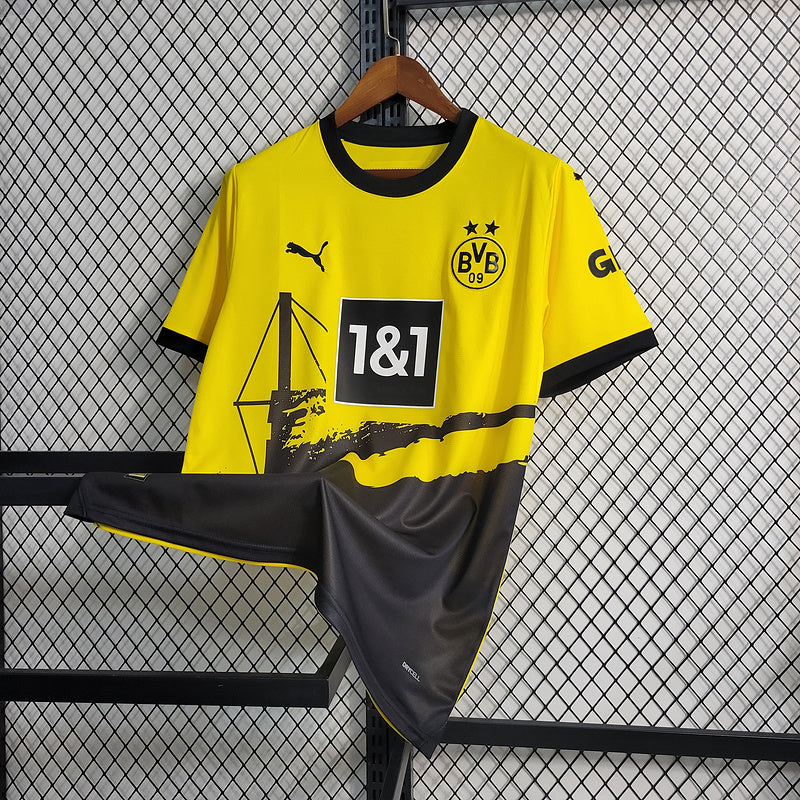 CAMISOLA BORUSSIA DORTMUND 24/25 AMARELO E PRETO