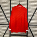 CAMISOLA RETRÔ MANCHESTER UNITED 86/88 MANGA COMPRIDA