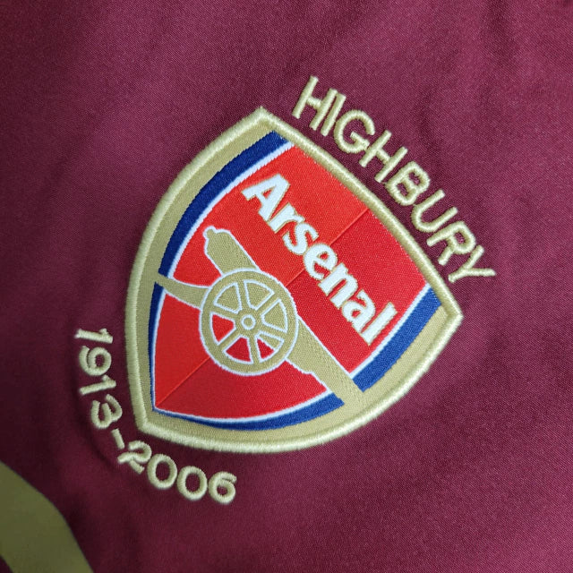 CAMISOLA RETRÔ ARSENAL 05/06 MANGA COMPRIDA