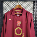 CAMISOLA RETRÔ ARSENAL 05/06 MANGA COMPRIDA