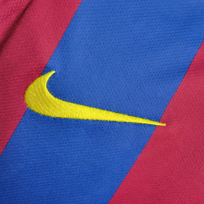 CAMISOLA RETRÔ BARCELONA UEFA CHAMPIONS LEAGUE  2006