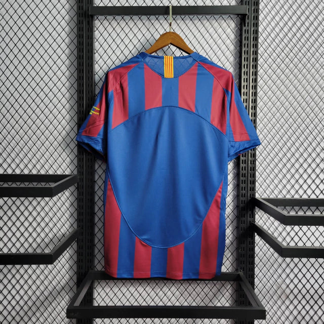 CAMISOLA RETRÔ BARCELONA UEFA CHAMPIONS LEAGUE  2006