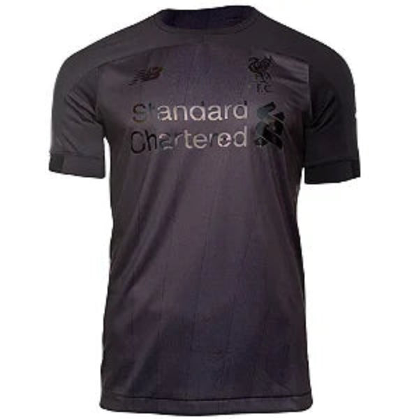 CAMISOLA RETRÔ LIVERPOOL PRETA 18/19