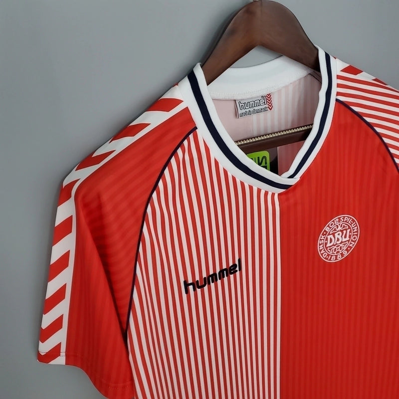 CAMISOLA RETRÔ ESCÓCIA DINAMARCA 1986