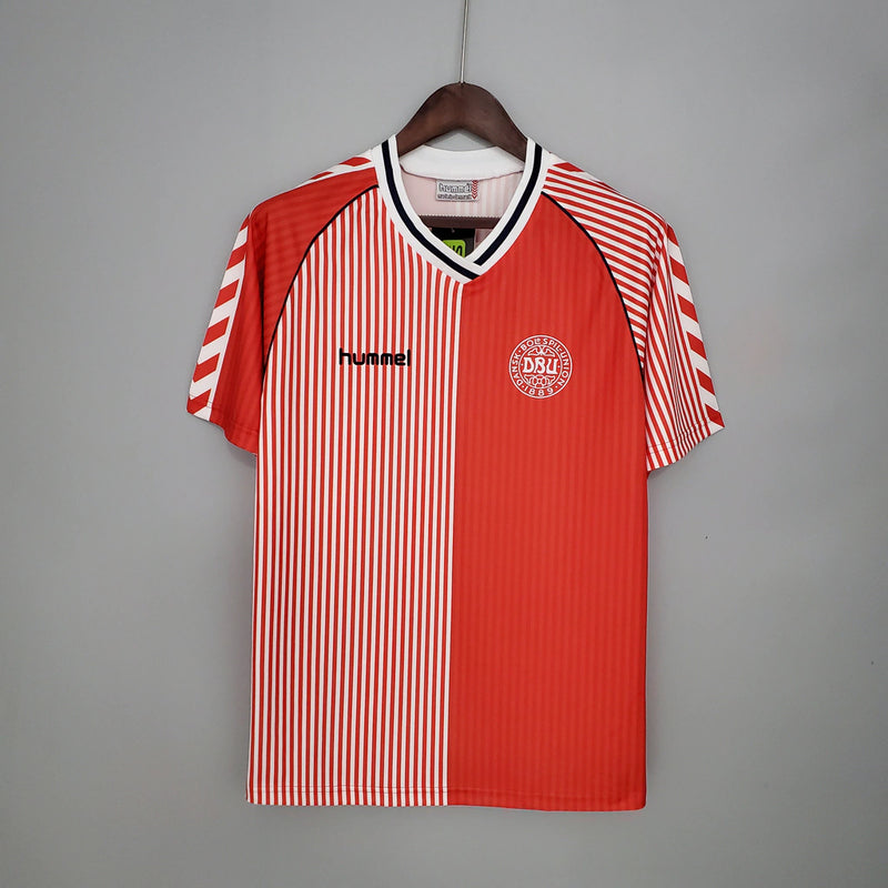 CAMISOLA RETRÔ ESCÓCIA DINAMARCA 1986
