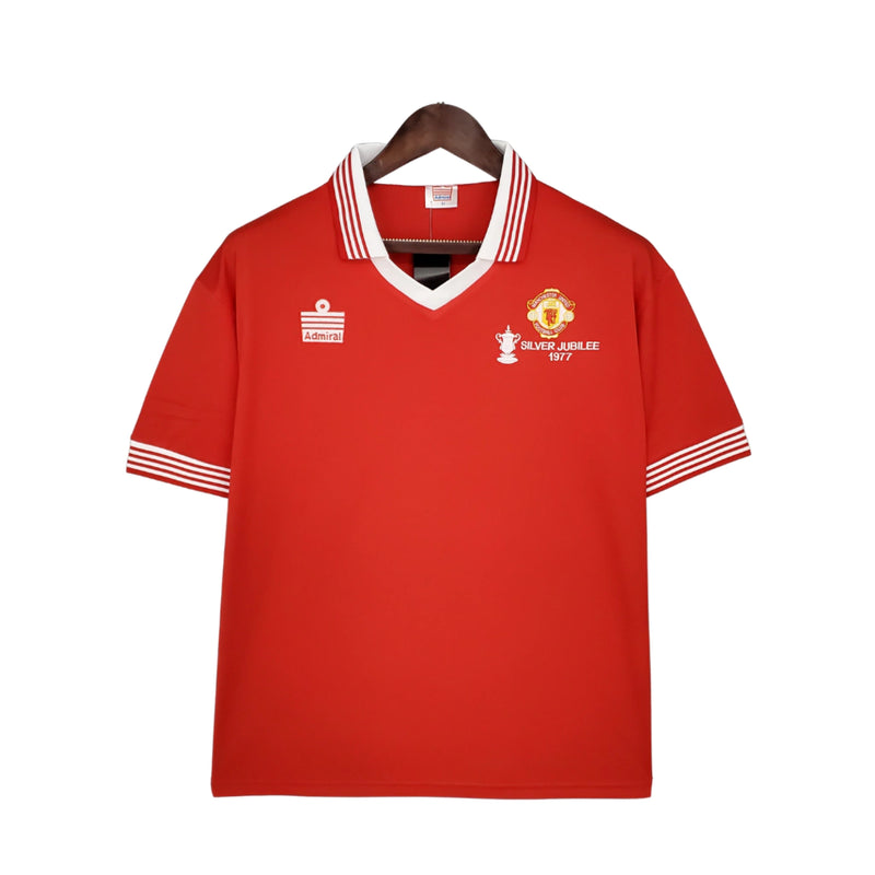 CAMISOLA RETRÔ MANCHESTER UNITED 1977
