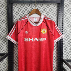 CAMISOLA RETRÔ MANCHESTER UNITED 90/92