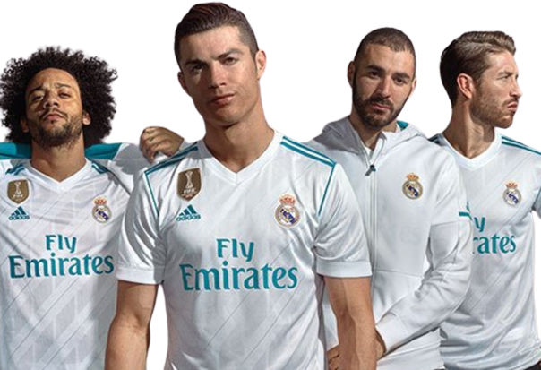 CAMISOLA RETRÔ REAL MADRI II COM PATCH  17/18