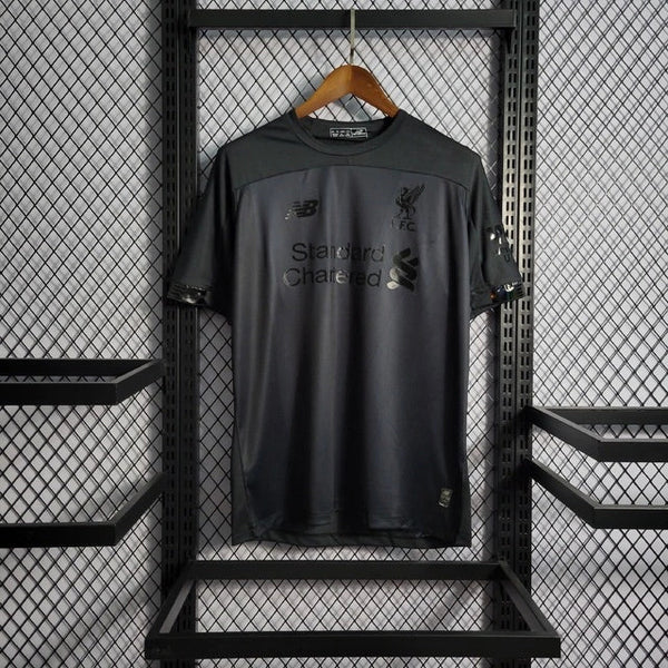 CAMISOLA RETRÔ LIVERPOOL PRETA 18/19