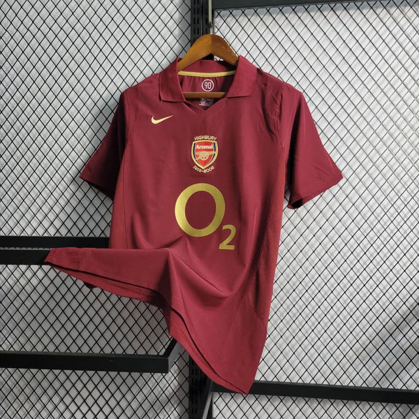 CAMISOLA RETRÔ ARSENAL 05/06