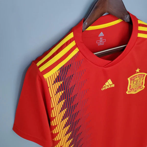 CAMISOLA RETRÔ ESPANHA  2018