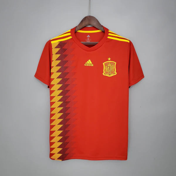 CAMISOLA RETRÔ ESPANHA  2018