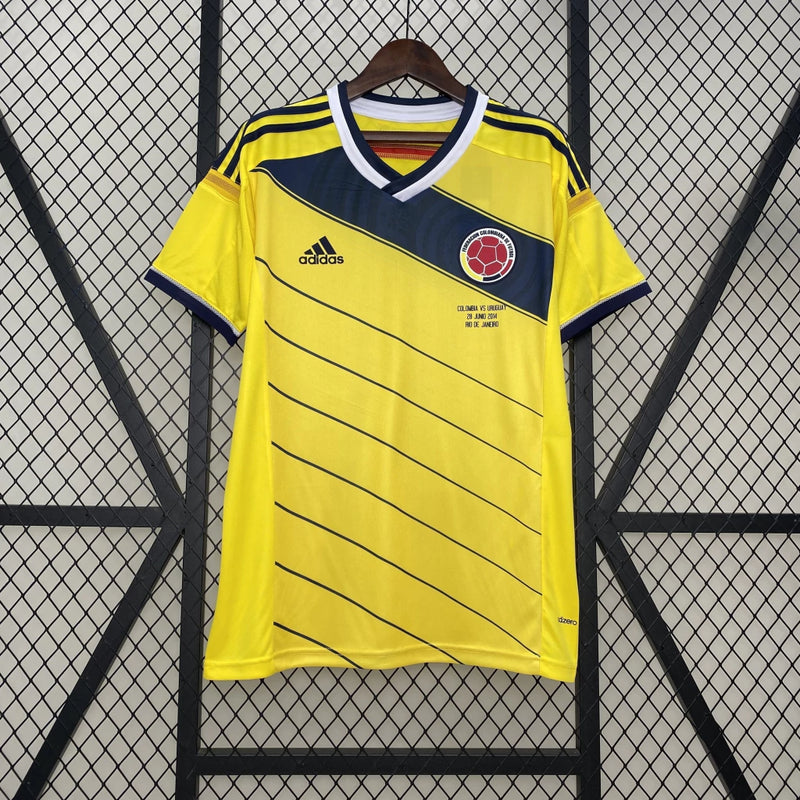 CAMISOLA RETRÔ COLÔMBIA 2014