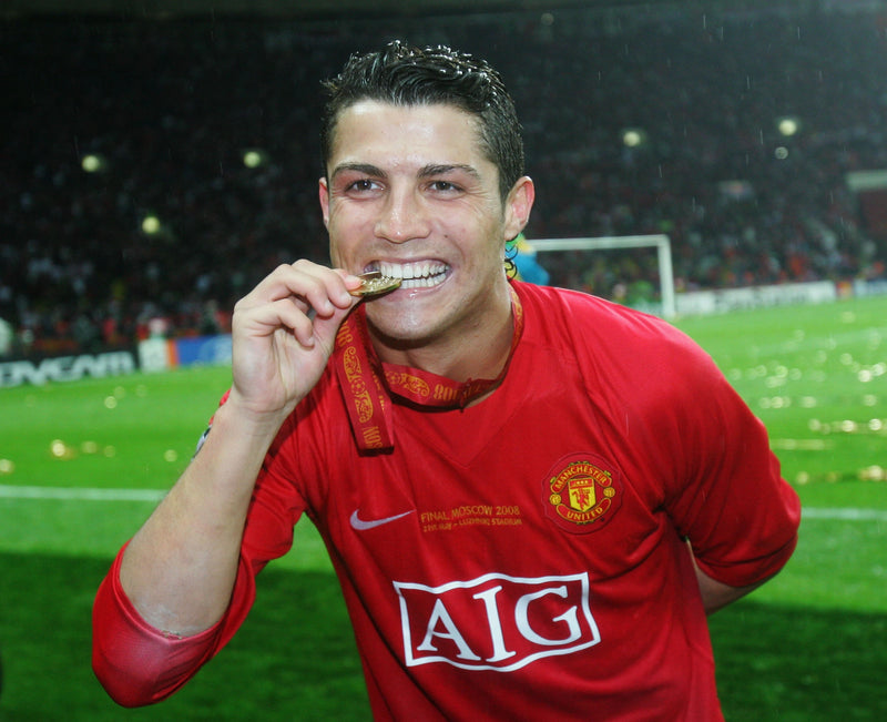 CAMISOLA RETRÔ MANCHESTER UNITED 07/08 FINAL DA CHAMPIONS LEAGUE
