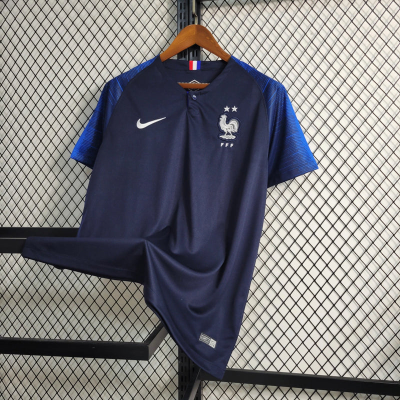 CAMISOLA RETRÔ FRANÇA  2018
