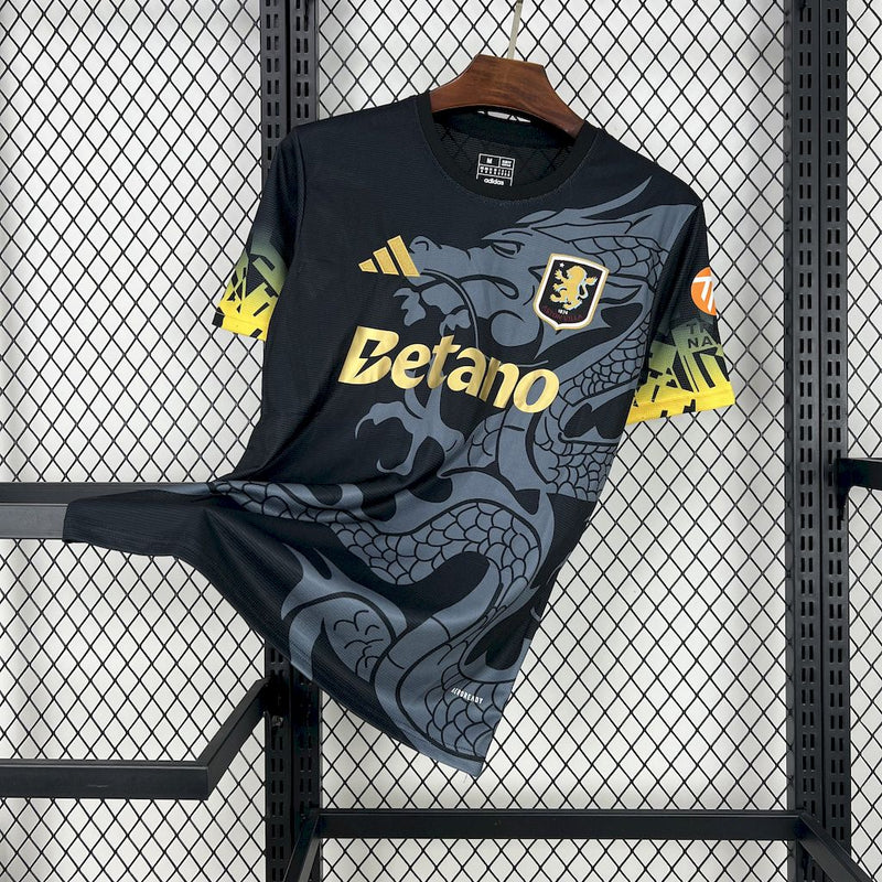CAMISOLA ASTON VILLA 25/26 BLACK DRAGON