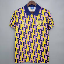 CAMISOLA RETRÔ ESCÓCIA III 88/89