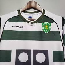 CAMISOLA RETRÔ SPORTING 01/03