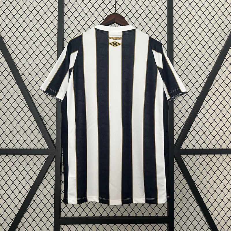 CAMISOLA SANTOS 24/25 PRETO E BRANCO