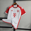 CAMISOLA BAYERN MUNICH 24/25 BRANCO E VERMELHO