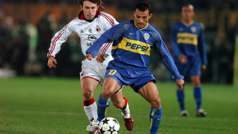 CAMISOLA RETRÔ BOCA JUNIORS 03/04