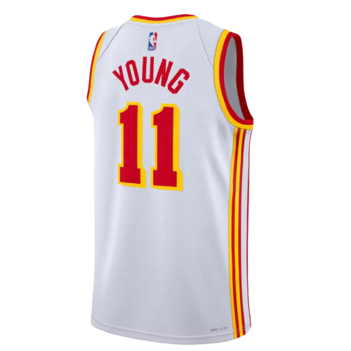 REGATA ATLANTA HAWKS - TRAE YOUNG - 2022/23 SWINGMAN JERSEY - CITY EDITION - BRANCA