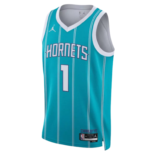 REGATA CHARLOTTE HORNETS - LAMELO BALL- 2022/23 SWINGMAN JERSEY - VERDE