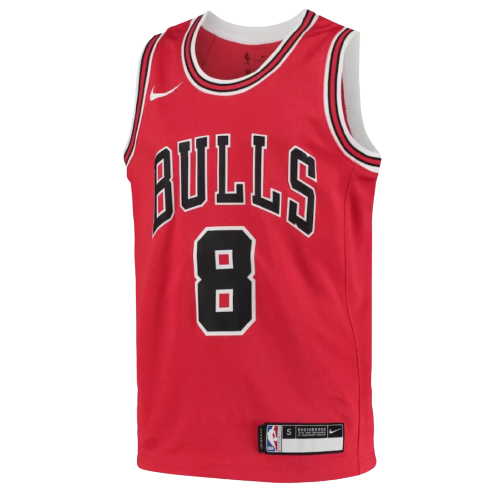 REGATA CHICAGO BULLS - ZACH LAVINE - 2022/23 SWINGMAN JERSEY - VERMELHA