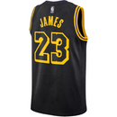 REGATA LOS ANGELES LAKERS- LEBRON JAMES 2022/23 CITY EDITION - PRETA