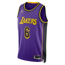 REGATA LOS ANGELES LAKERS- LEBRON JAMES 2022/23 SWINGMAN JERSEY - ROXA