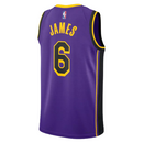 REGATA LOS ANGELES LAKERS- LEBRON JAMES 2022/23 SWINGMAN JERSEY - ROXA