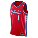 REGATA PHILADELPHIA 76ERS - JAMES HARDEN - 2022/23 SWINGMAN JERSEY - VERMELHO