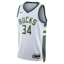 REGATA MILWAUKEE BUCKS - GIANNIS ANTETOKOUNMPO - 2022/23 SWINGMAN JERSEY - BRANCA