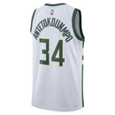 REGATA MILWAUKEE BUCKS - GIANNIS ANTETOKOUNMPO - 2022/23 SWINGMAN JERSEY - BRANCA