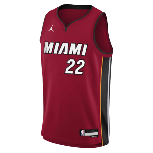 REGATA MIAMI HEAT -JIMMY BUTLER - 2022/23 SWINGMAN JERSEY - VERMELHA