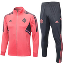 FATO DE TREINO INTERNACIONAL - MASCULINO - VERMELHO E CINZA